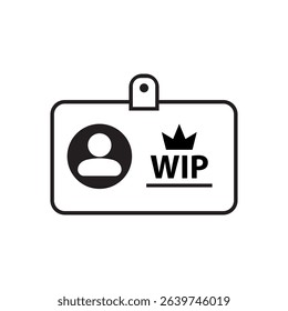membership icon  in black and white	