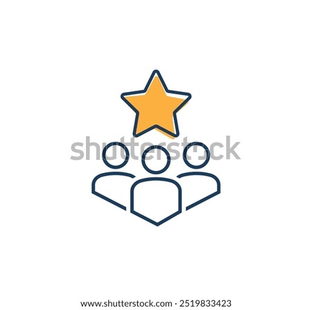membership icon  in black and white	
