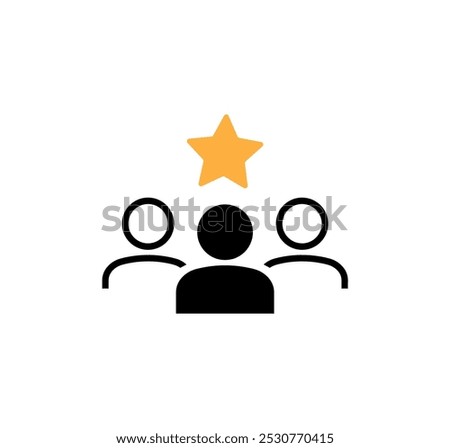 membership icon  in black and white	
