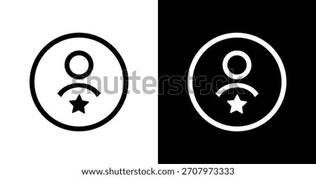 membership icon  in black and white	