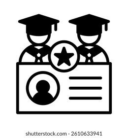 Membership Icon Element for Design