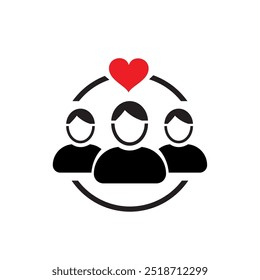 membership icon on white background