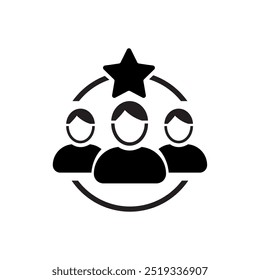 Icono de membresía sobre fondo blanco