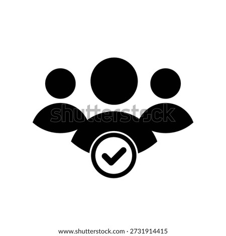 Membership icon on white background. Vector Illustration
