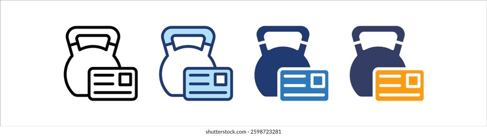 Membership Icon Set Multiple Style Collection