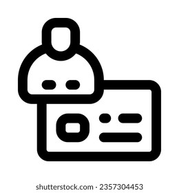 membership icon for your website, mobile, presentation, and logo design.