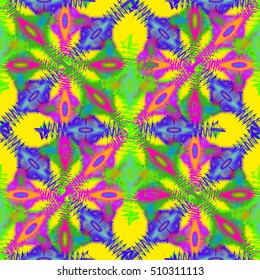 Memfis modern style texture. Futuristic abstract backdrop. Geometric seamless ornament. Repeating decoration print. Seamless primitive geometric pattern. Trendy hipster background.