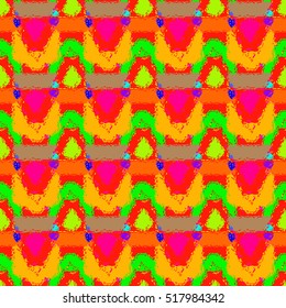 Memfis modern stylish texture. Futuristic abstract texture for backdrop. Geometric seamless ornament. Repeating decoration print. Seamless primitive geometric pattern. Trendy hipster seamless pattern.