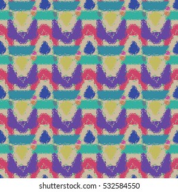 Memfis modern stylish texture. Futuristic abstract texture for backdrop. Geometric seamless ornament. Repeating decoration print. Seamless primitive geometric pattern. Trendy hipster seamless pattern.
