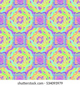 Memfis modern stylish texture. Futuristic abstract texture for backdrop. Geometric seamless ornament. Repeating decoration print. Seamless primitive geometric pattern. Trendy hipster seamless pattern.