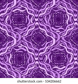 Memfis modern stylish texture. Futuristic abstract texture for backdrop. Geometric seamless ornament. Repeating decoration print. Seamless primitive geometric pattern. Trendy hipster seamless pattern.