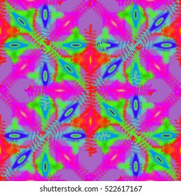 Memfis style abstract backdrop. Geometric seamless pattern. Repeating decoration print. Seamless primitive geometric background.