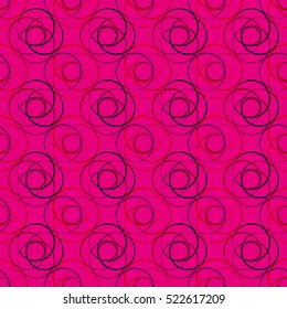 Memfis style abstract backdrop. Geometric seamless pattern. Repeating decoration print. Seamless primitive geometric background.