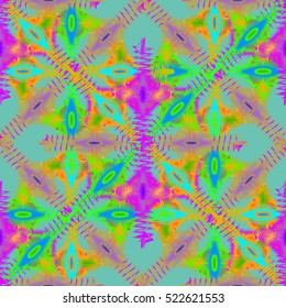 Memfis style abstract backdrop. Geometric seamless pattern. Repeating decoration print. Seamless primitive geometric background.