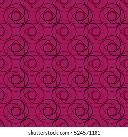 Memfis style abstract backdrop. Geometric seamless pattern. Repeating decoration print. Seamless primitive geometric background.