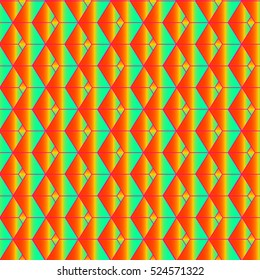 Memfis style abstract backdrop. Geometric seamless pattern. Repeating decoration print. Seamless primitive geometric background.