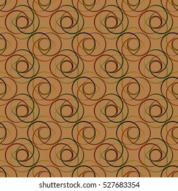 Memfis style abstract backdrop. Geometric seamless pattern. Repeating decoration print. Seamless primitive geometric background.