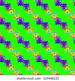 Memfis style abstract backdrop. Geometric seamless pattern. Repeating decoration print. Seamless primitive geometric background.