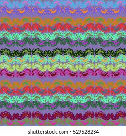 Memfis style abstract backdrop. Geometric seamless pattern. Repeating decoration print. Seamless primitive geometric background.
