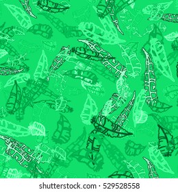 Memfis style abstract backdrop. Geometric seamless pattern. Repeating decoration print. Seamless primitive geometric background.