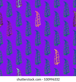 Memfis style abstract backdrop. Geometric seamless pattern. Repeating decoration print. Seamless primitive geometric background.