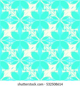 Memfis style abstract backdrop. Geometric seamless pattern. Repeating decoration print. Seamless primitive geometric background.