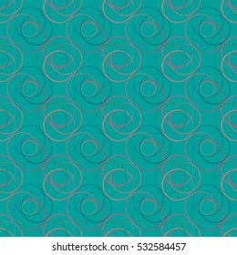 Memfis style abstract backdrop. Geometric seamless pattern. Repeating decoration print. Seamless primitive geometric background.