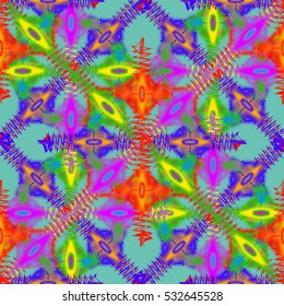 Memfis style abstract backdrop. Geometric seamless pattern. Repeating decoration print. Seamless primitive geometric background.
