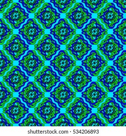 Memfis style abstract backdrop. Geometric seamless pattern. Repeating decoration print. Seamless primitive geometric background.