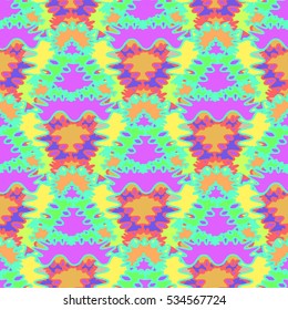Memfis style abstract backdrop. Geometric seamless pattern. Repeating decoration print. Seamless primitive geometric background.
