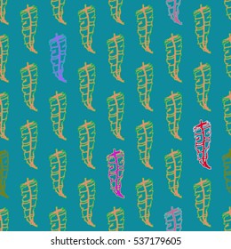 Memfis style abstract backdrop. Geometric seamless pattern. Repeating decoration print. Seamless primitive geometric background.