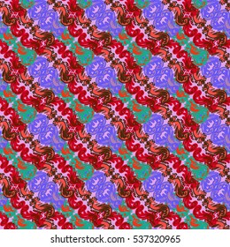 Memfis style abstract backdrop. Geometric seamless pattern. Repeating decoration print. Seamless primitive geometric background.