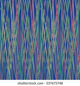 Memfis style abstract backdrop. Geometric seamless pattern. Repeating decoration print. Seamless primitive geometric background.