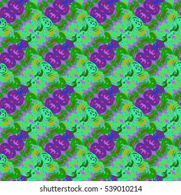 Memfis style abstract backdrop. Geometric seamless pattern. Repeating decoration print. Seamless primitive geometric background.