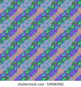Memfis style abstract backdrop. Geometric seamless pattern. Repeating decoration print. Seamless primitive geometric background.