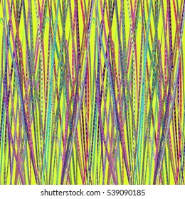 Memfis style abstract backdrop. Geometric seamless pattern. Repeating decoration print. Seamless primitive geometric background.