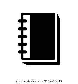 Memo book icon vector design template.