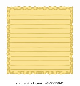 Memo frame note paper line planner sheet hand drawn. Notebook paper note frame for task list page, to do list sticker sheet vector illustration - Powered by Shutterstock - Get 15% off with code: PIKWIZARD15