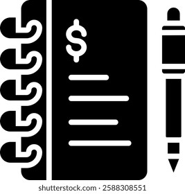 Memo Icon Element For Design