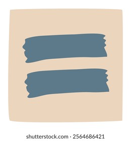 memo messages, vector notepaper illustration