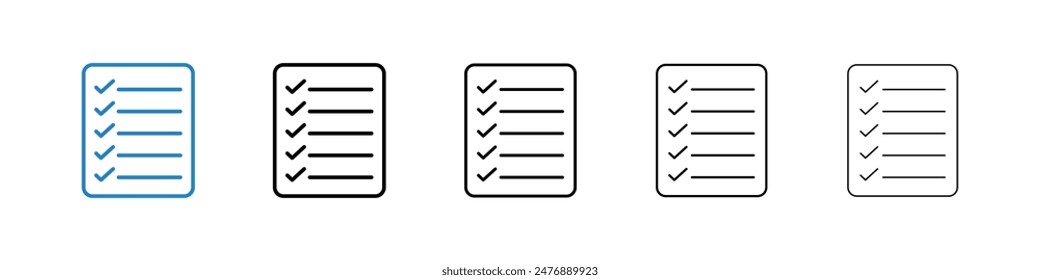 Memo Pad black and white vector icon