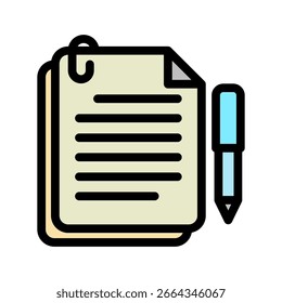 Ícone de painel de memorandos Mini ícone de ilustração. Use Para Conceitos Modernos, Impressão, Ui, Kit Ux, Desenvolvimento De Web E Aplicativos. Vetor Relacionado A Escritório, Educação, Exame E Muito Mais