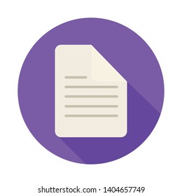 Memo Paper and Document Icon