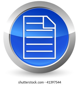 memo, paper, note - button