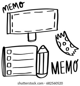 memo pencil