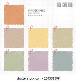 Memo Post It Notes - Infographic