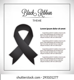 Memorial Black Ribbon