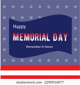 Memorial Day Background Design.used on memorial day events in the United States.