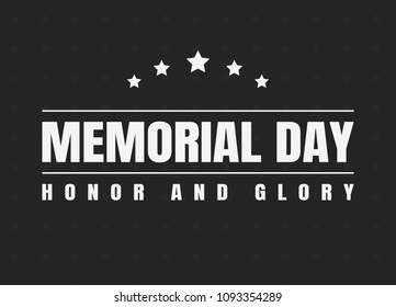 Memorial day background vector art. Background for memorial day collection style/ Vector illustration for memorial day - stock vector 