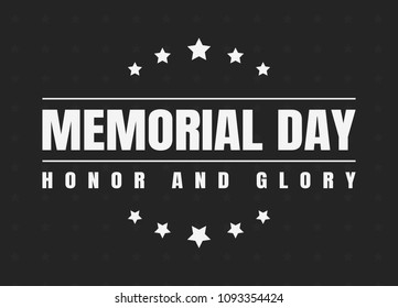 Memorial day background vector art. Background for memorial day collection style/ Vector illustration for memorial day - stock vector 